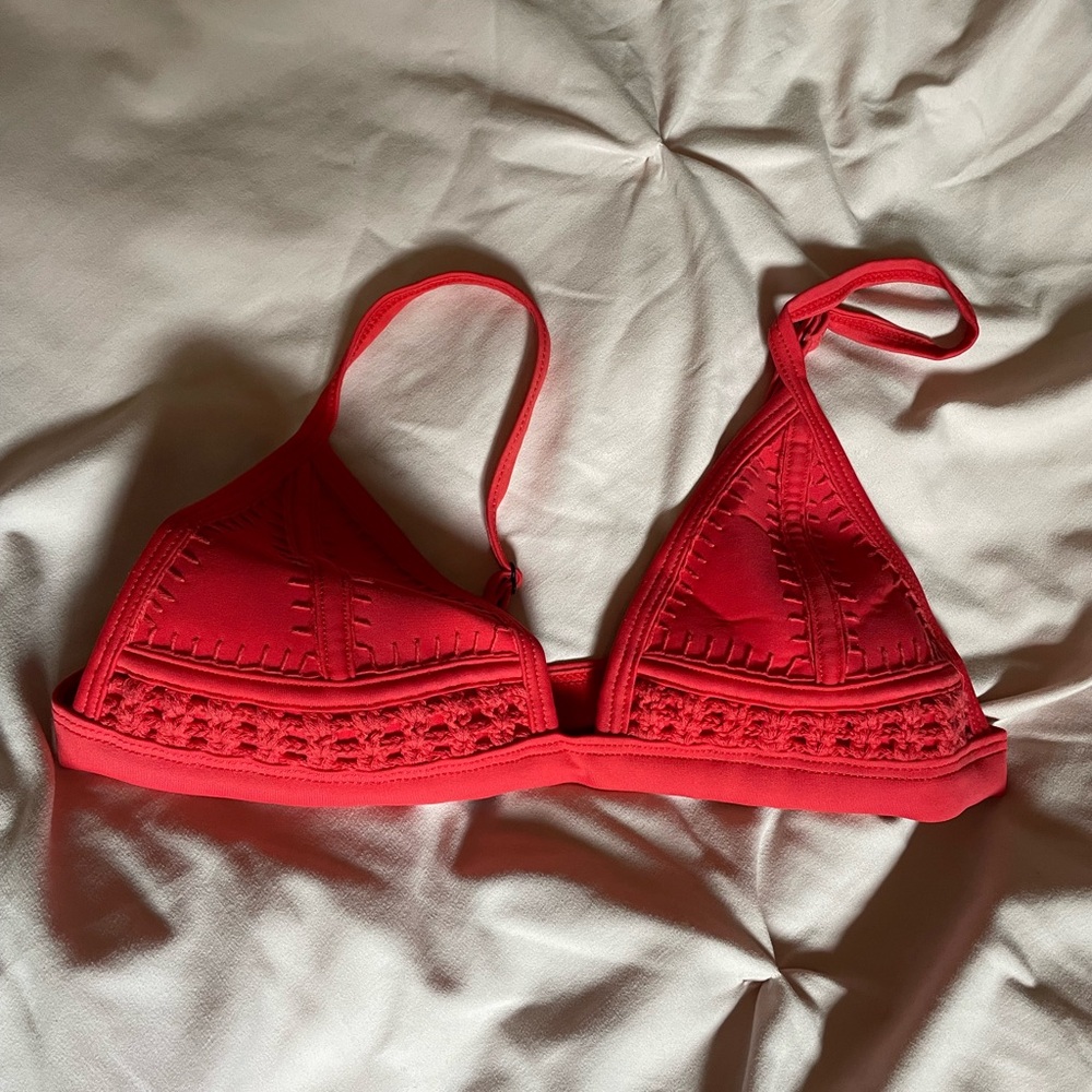 Triangl Swimwear Red Bikini Top
